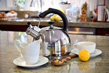 Load image into Gallery viewer, FRESHAIR™ RAPID BOIL 2.5 QT. STAINLESS STEEL TEA KETTLE, TIME-AND-ENERGY SAVING COOKWARE FOR GAS STOVE