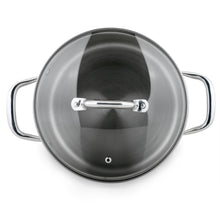 Load image into Gallery viewer, FRESHAIR™ 8 QT. STAINLESS STEEL STOCK POT, TIME-AND-ENERGY SAVING COOKWARE FOR GAS STOVE