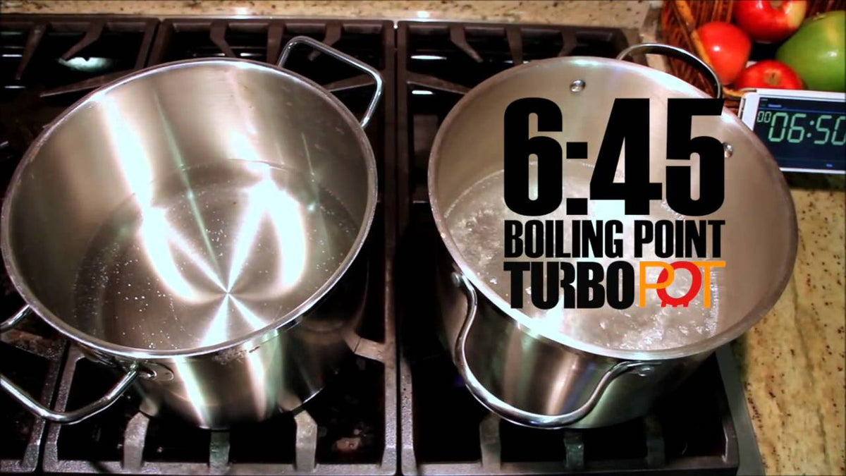Turbo Pot Freshair Stainless Steel 3.5 qt. Dutch Oven Casserole Pot