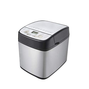 Sybo BM8601 Stainless Steel Bread Machine, 1.5 LB 19-in-1 Programmable XL Bread Maker