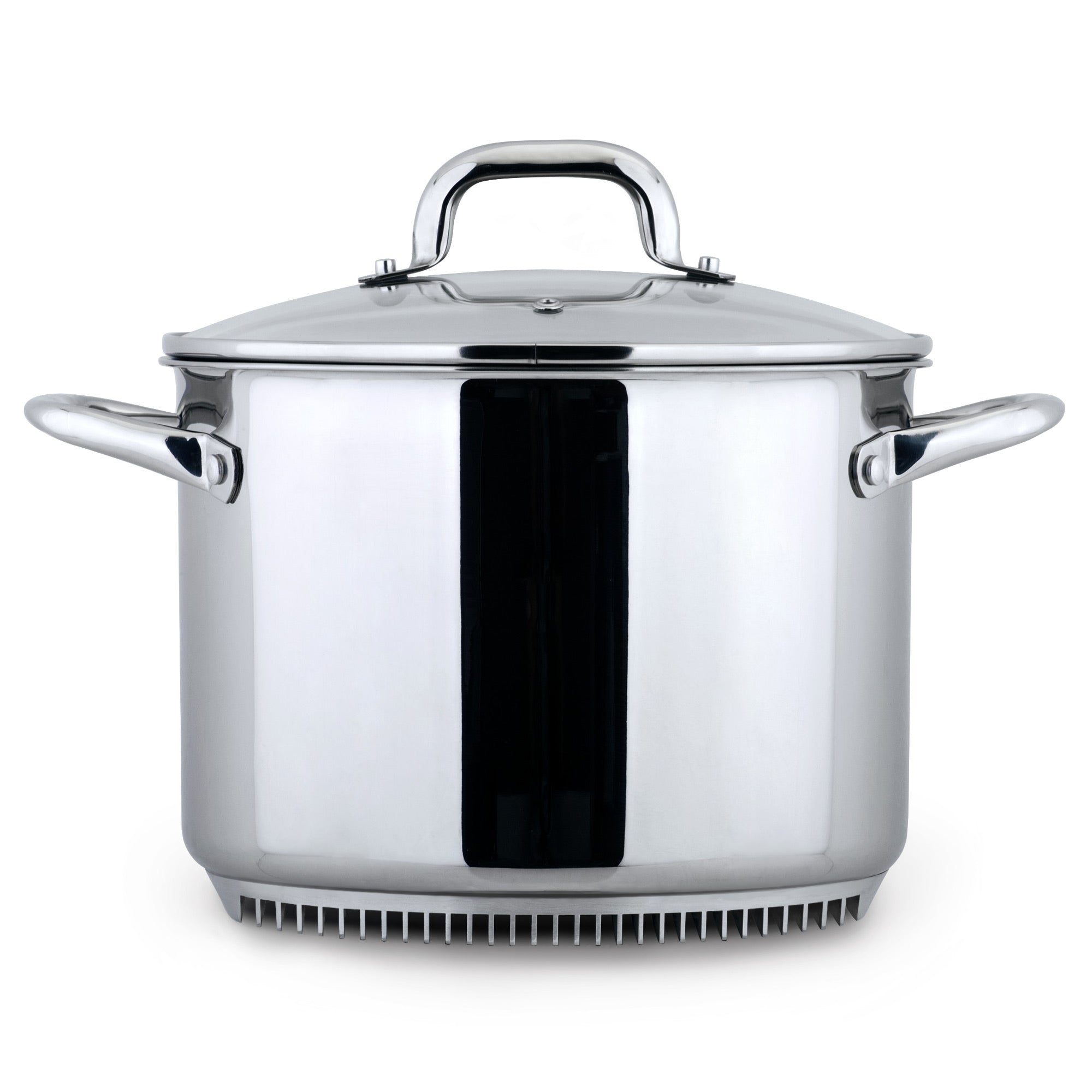 FRESHAIR™ 8 QT. STAINLESS STEEL STOCK POT, TIME-AND-ENERGY SAVING COOK –  Turbo Pot