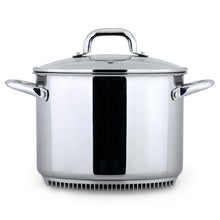Load image into Gallery viewer, FRESHAIR™ 8 QT. STAINLESS STEEL STOCK POT, TIME-AND-ENERGY SAVING COOKWARE FOR GAS STOVE